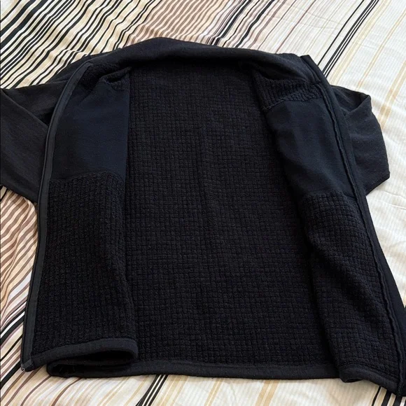 Devold Norway Caviar Merino Jacket Men's Black Full-Zip Sweater XL Tall - Picture 3 of 4